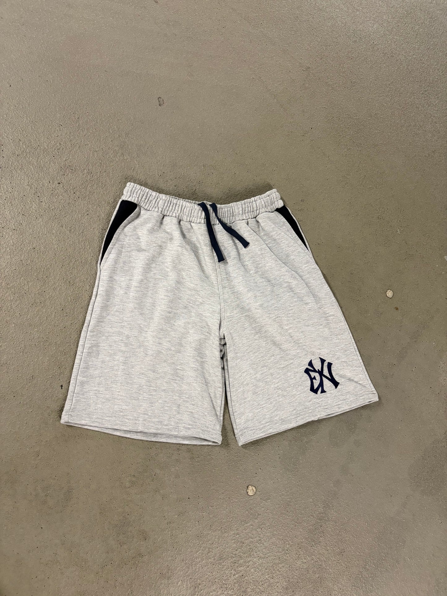GREY ENW JOGGER SHORTS