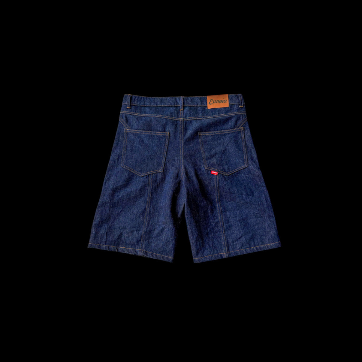 RAW DENIM JORTS