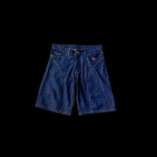 RAW DENIM JORTS