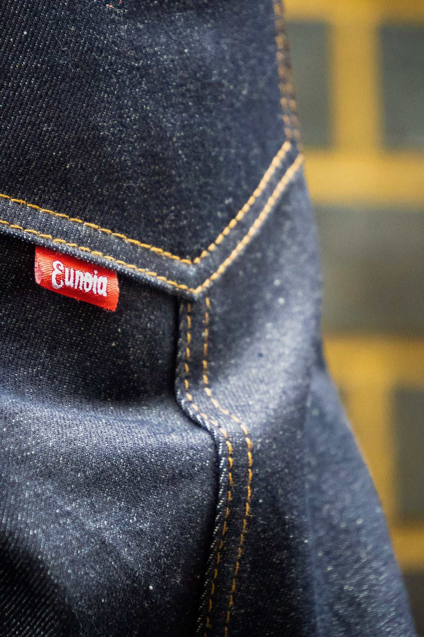 RAW DENIM JORTS