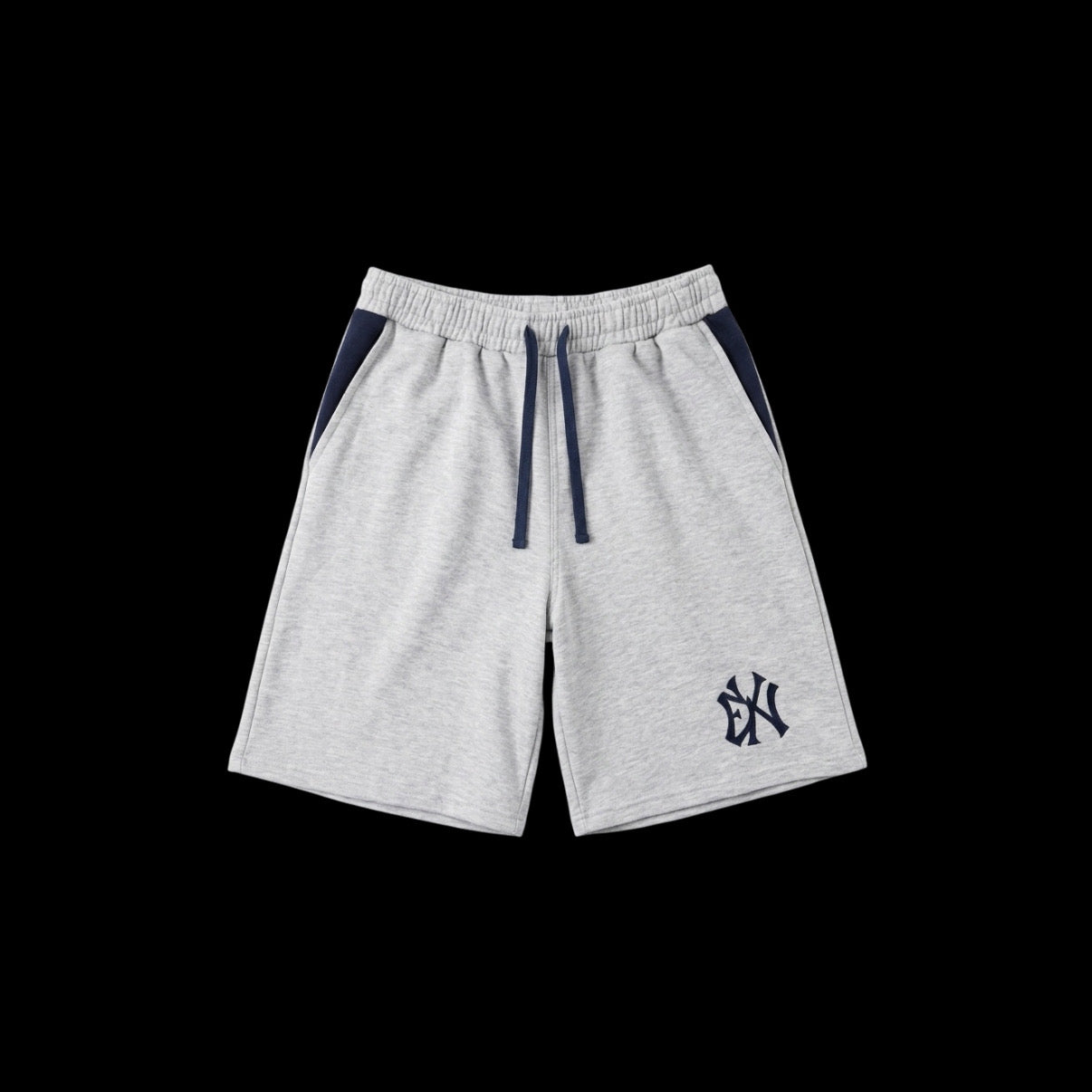 GREY ENW JOGGER SHORTS