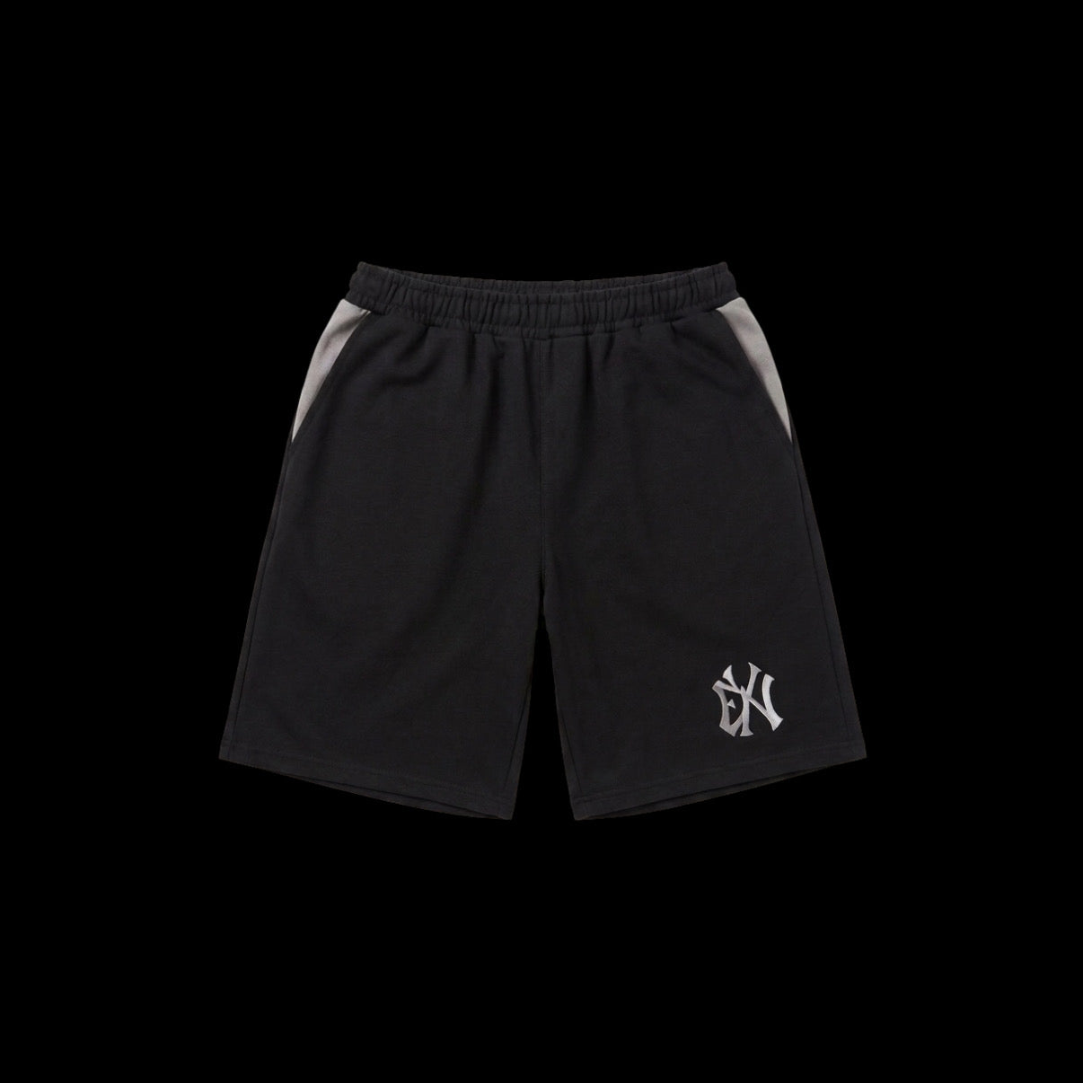 BLACK ENW JOGGER SHORTS