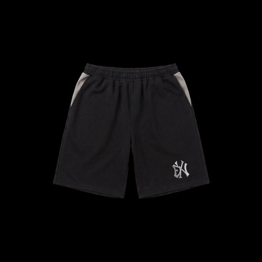 BLACK ENW JOGGER SHORTS